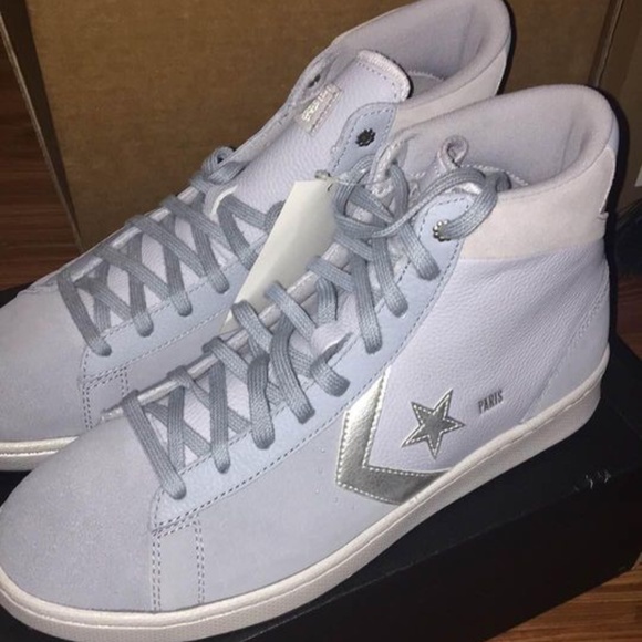 BRAND NEW men converse pro leather suede Paris shoes size US 8.5 / 9 / 9.5 /10 - Picture 9 of 10